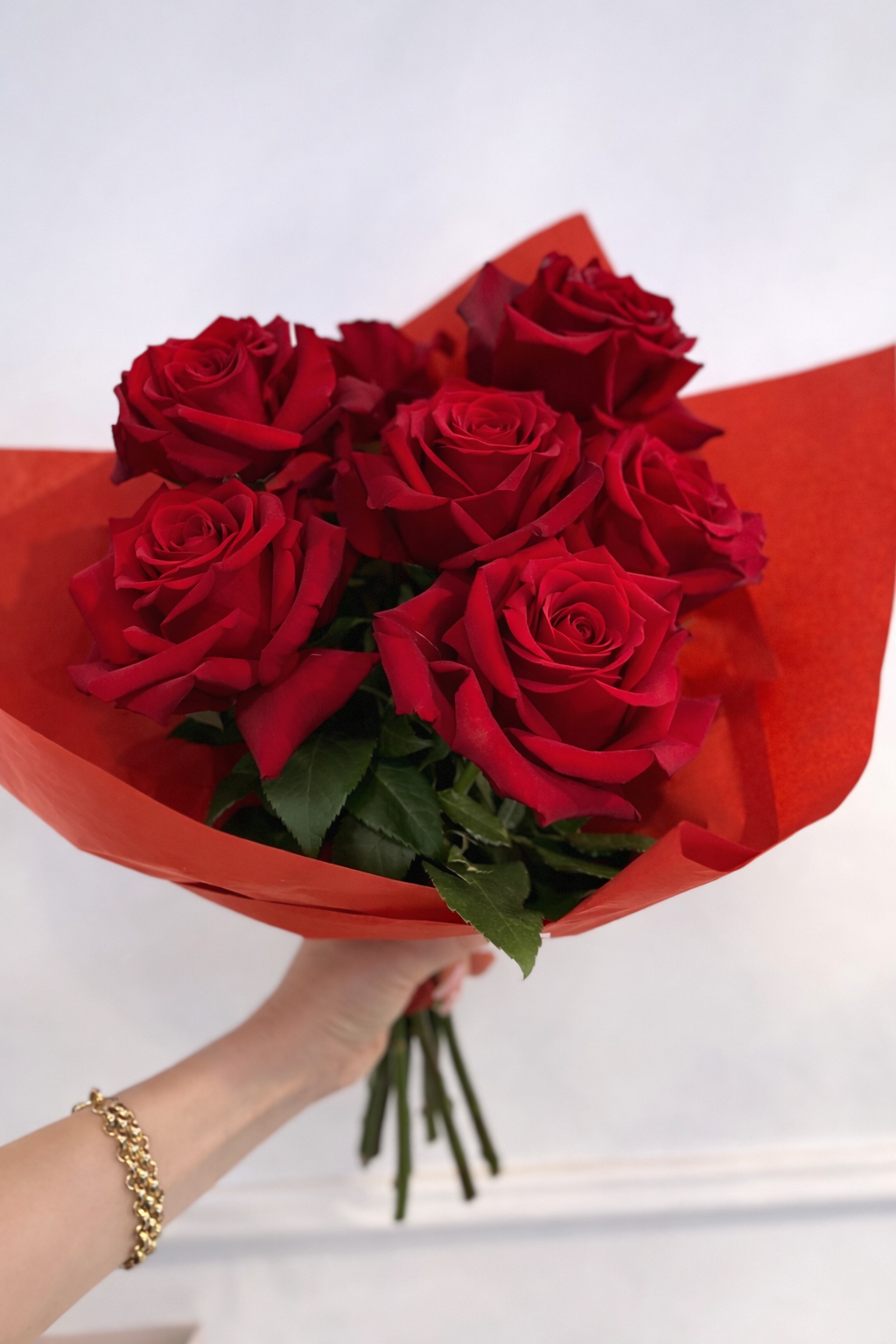 Pickup-Collection: Monobouquet Rote Rosen